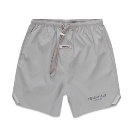 FOG Essentials Volley Shorts Silver Reflection