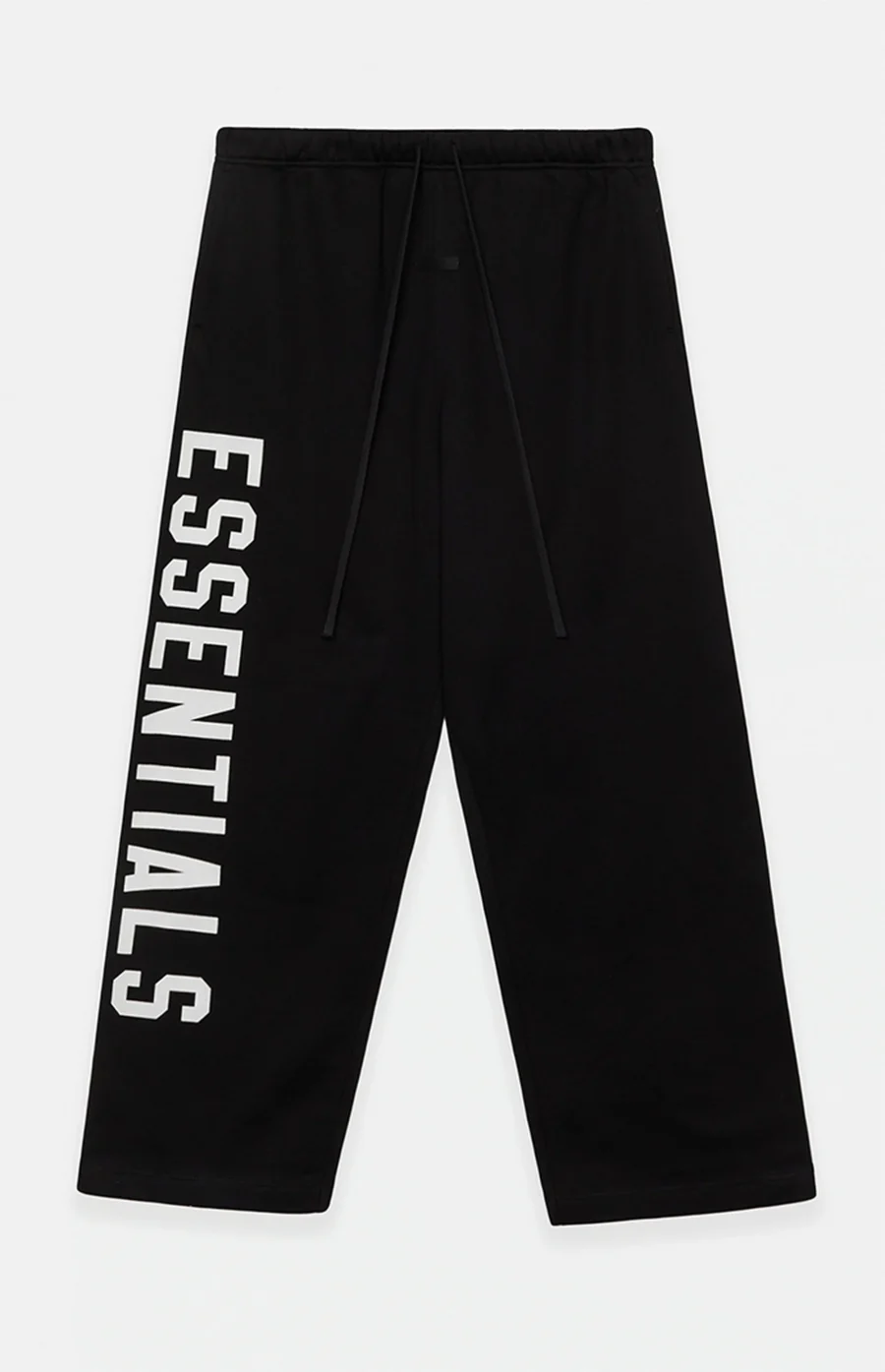 Fear of God Essentials Black Heavy Fleece Relaxed Sweatpants