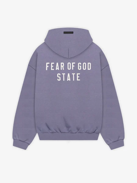 Essentials Heavy Fleece Fullzip Hoodie - Lavender